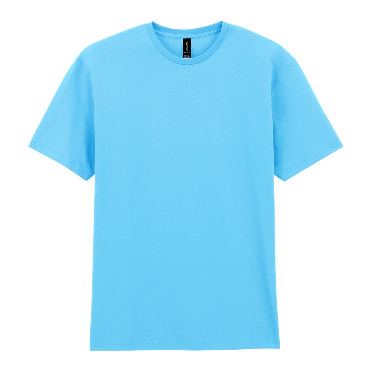 T-shirt léger en coton coloris Bleu clair