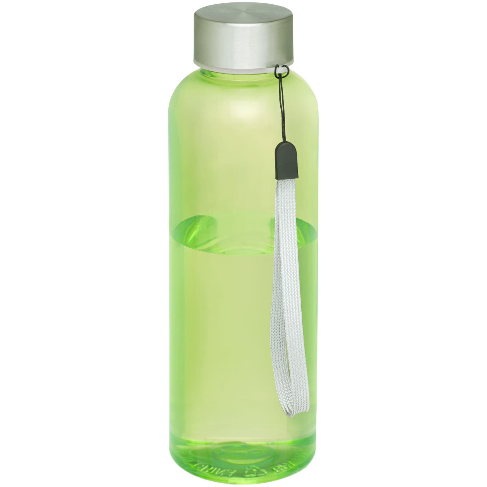 Bouteille de sport Bodhi de 500 ml en RPET coloris Citron vert transparent