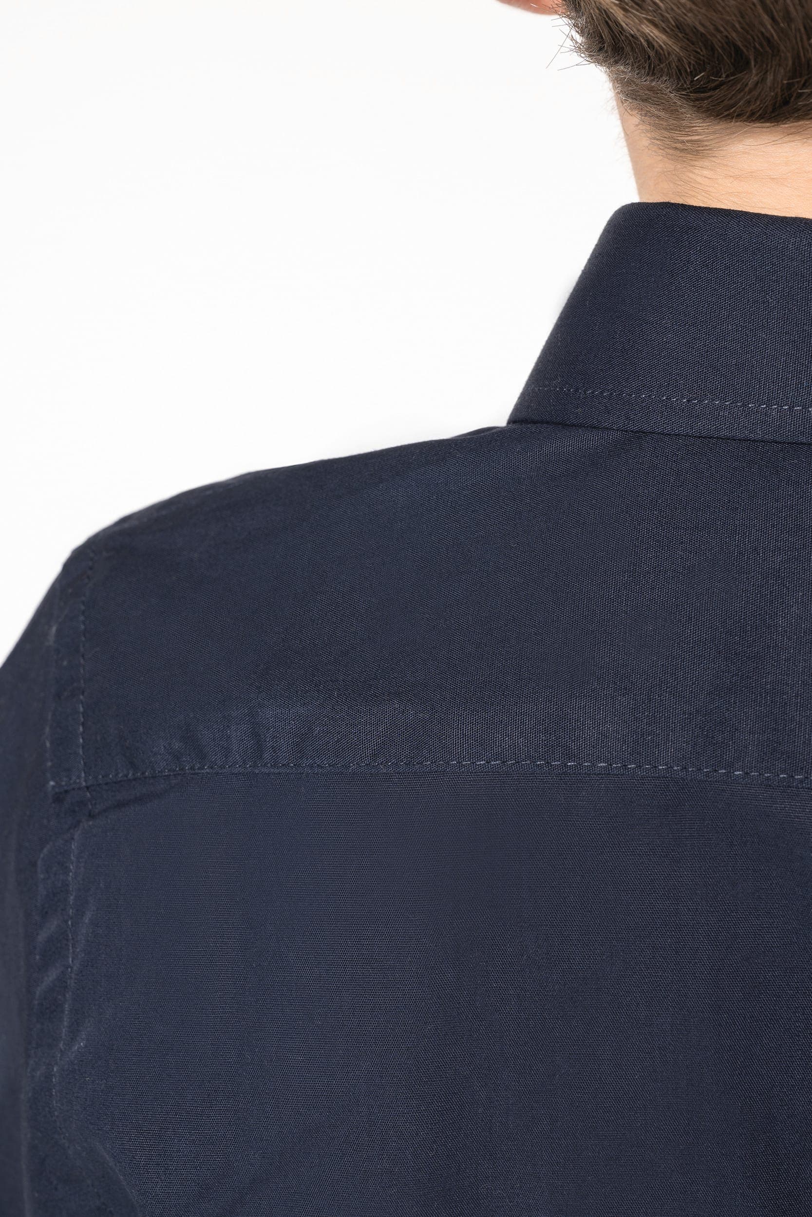 Chemise popeline manches courtes enfant en situation
