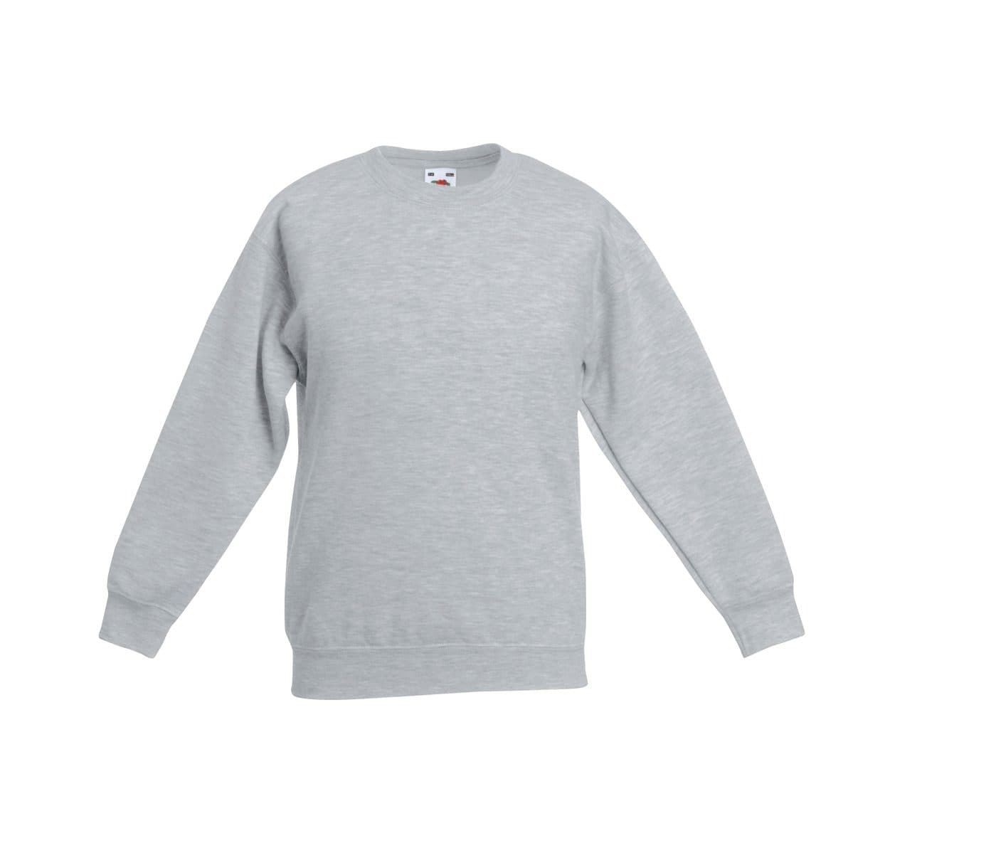 KIDS CLASSIC SET-IN SWEAT coloris Gris chiné