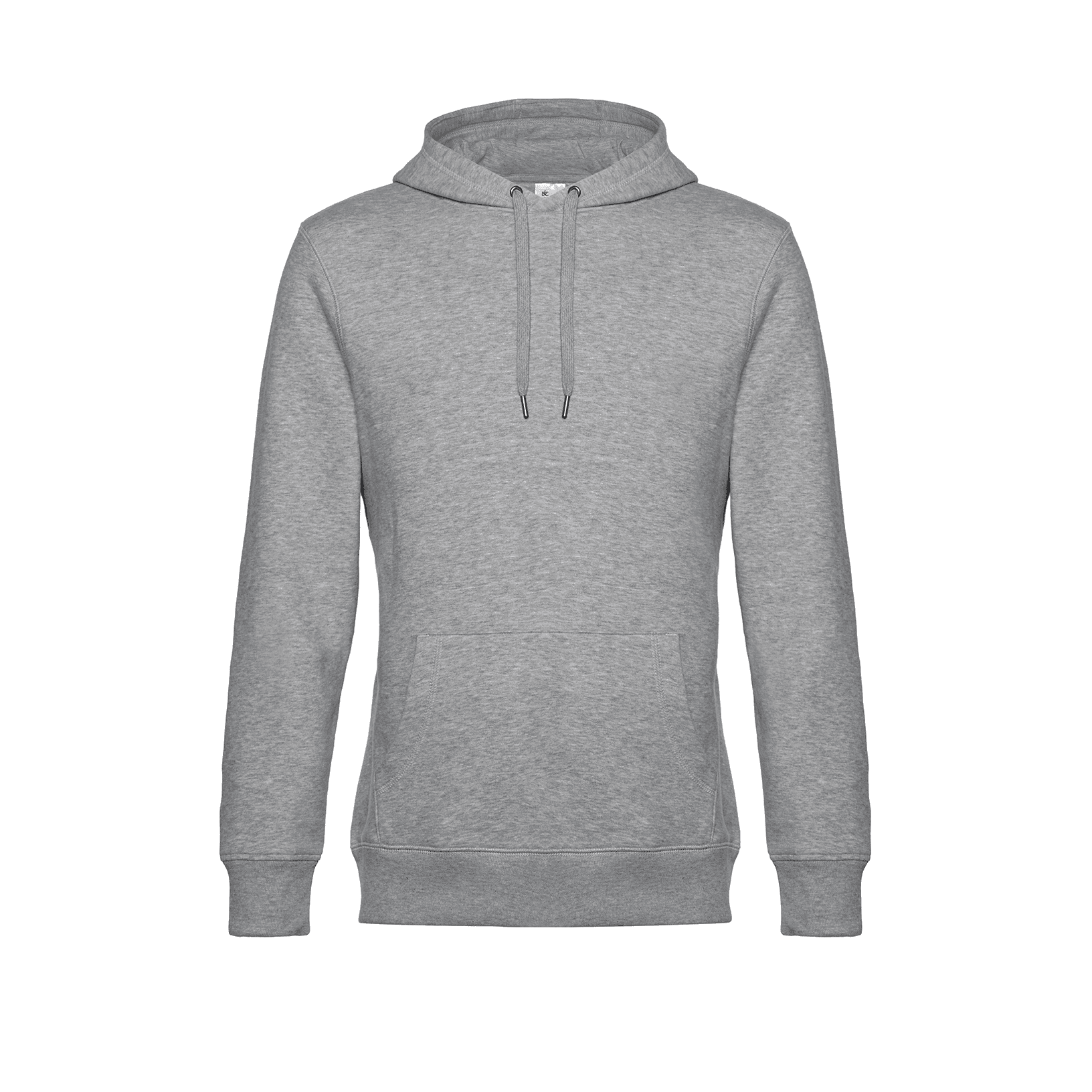 Sweat à capuche KING coloris Gris chiné