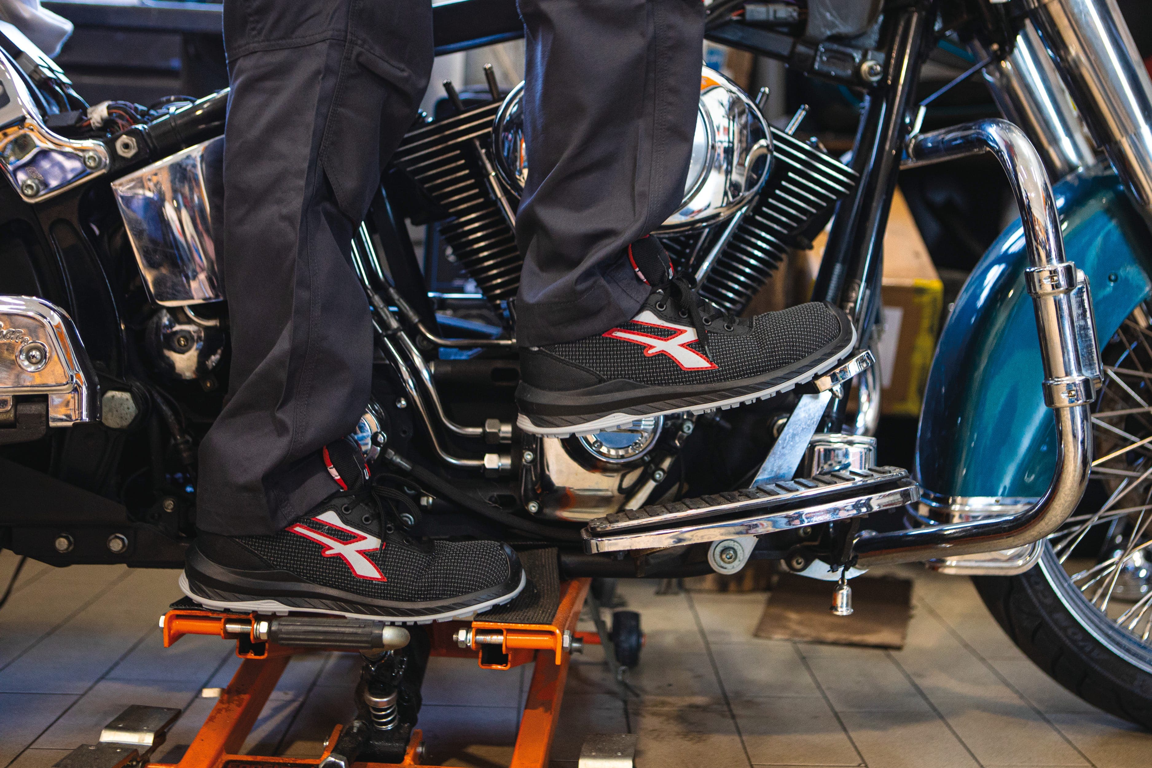 Chaussures de sécurité Lisbona en situation