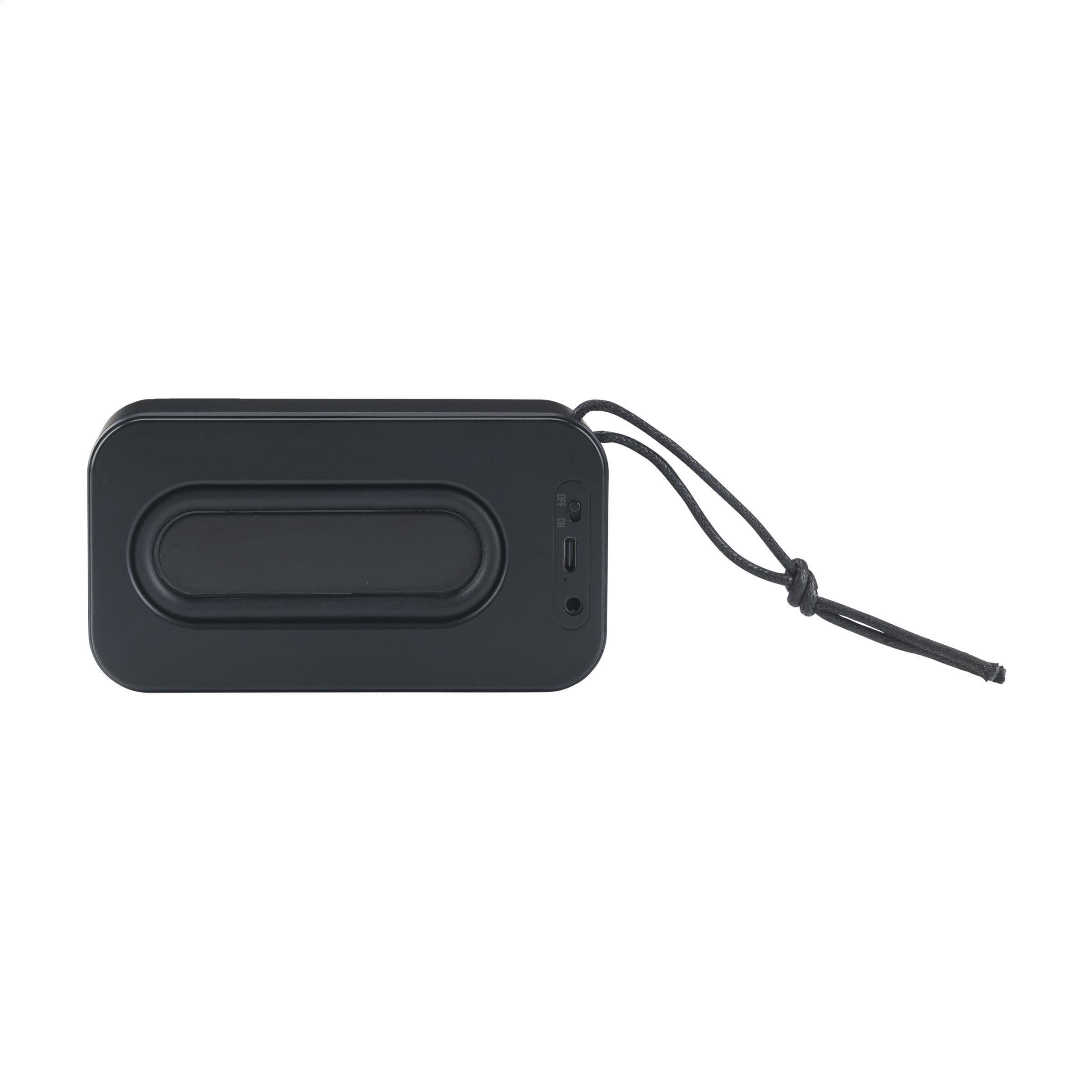 Enceinte Aluminium AluSound RCS recyclée en situation