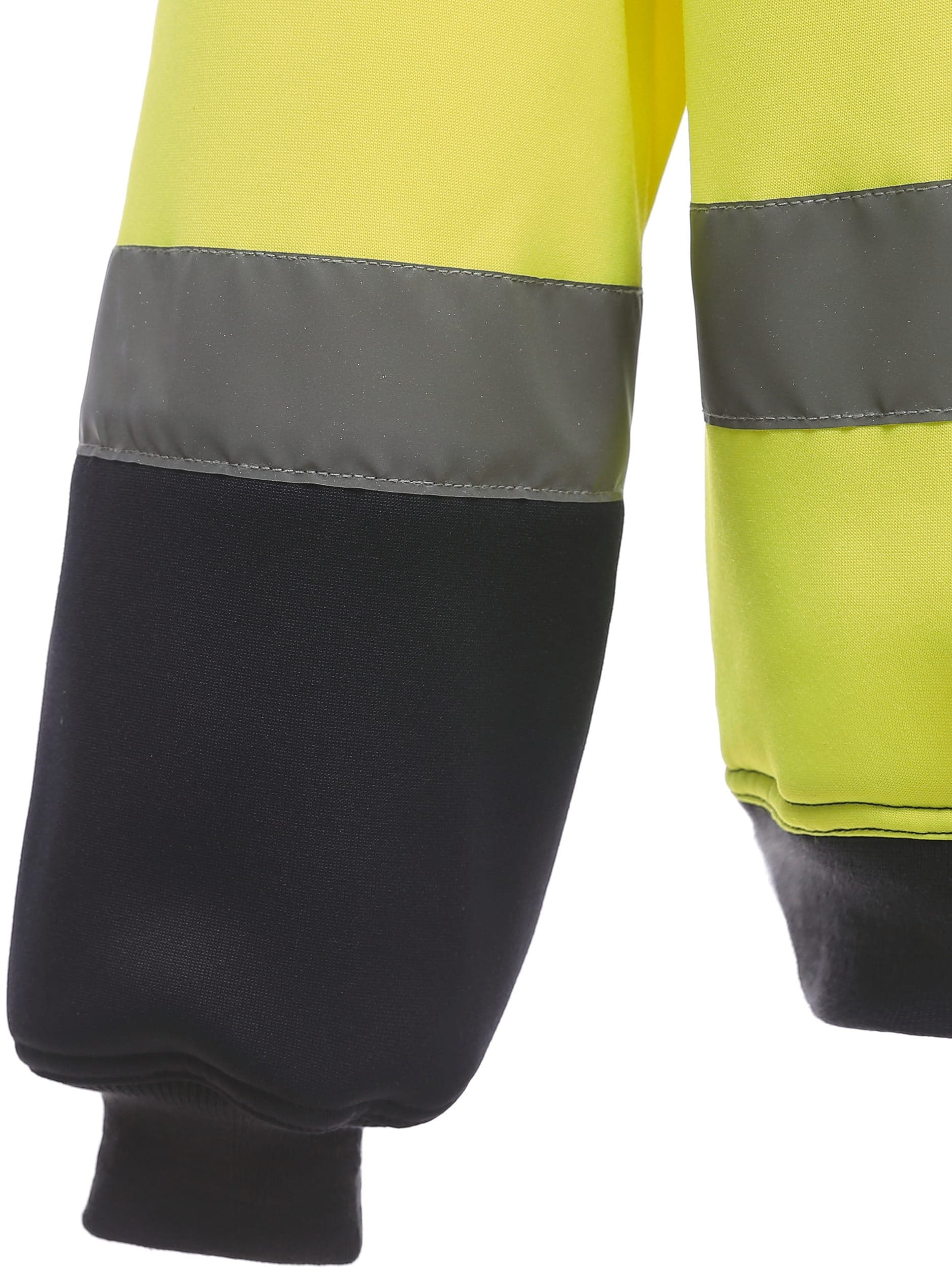 Sweat-shirt haute visibilité col rond en situation