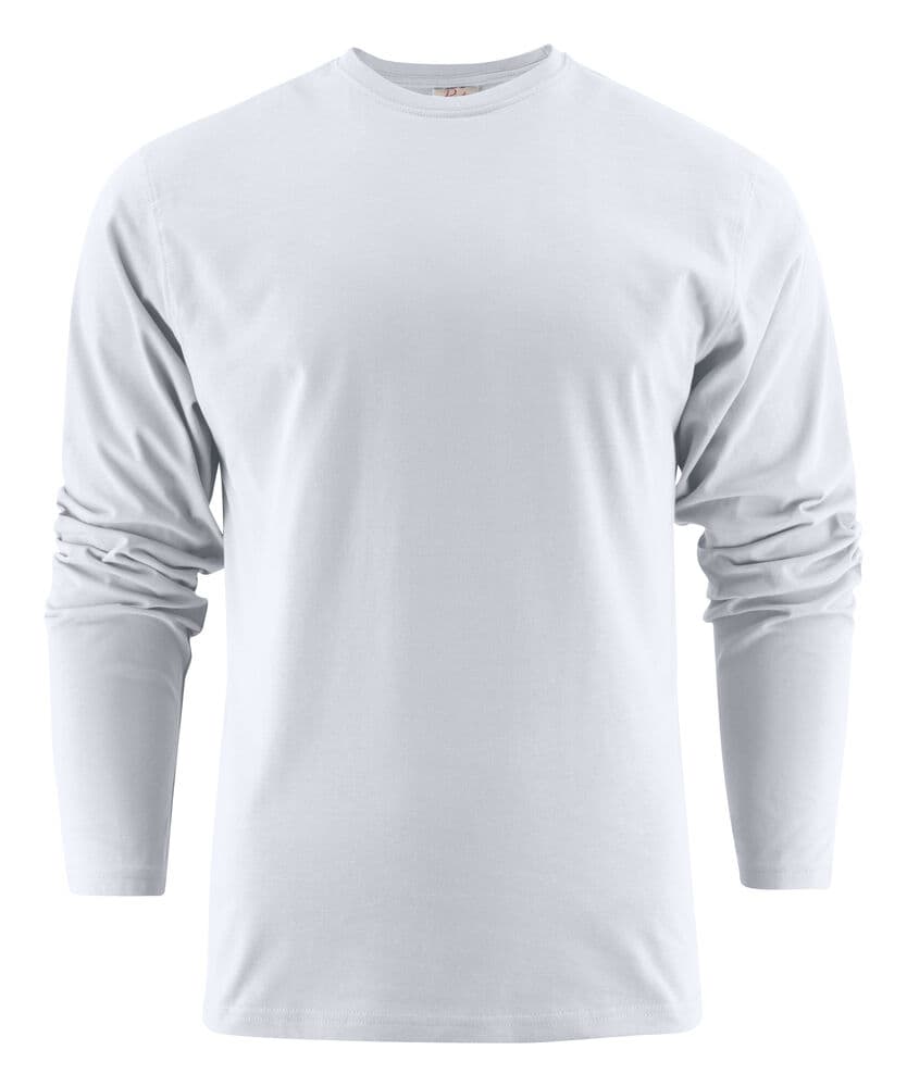 Heavier Pro T-Shirt Manches Longues Unisexe coloris Blanc