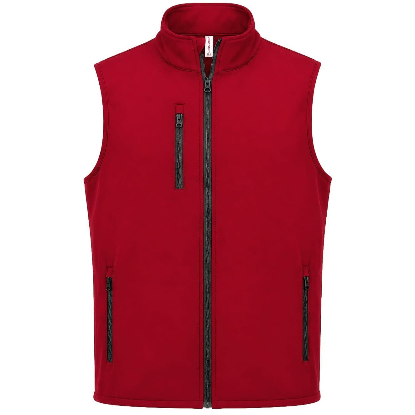 JT SOFTSHELL VEST coloris Rouge