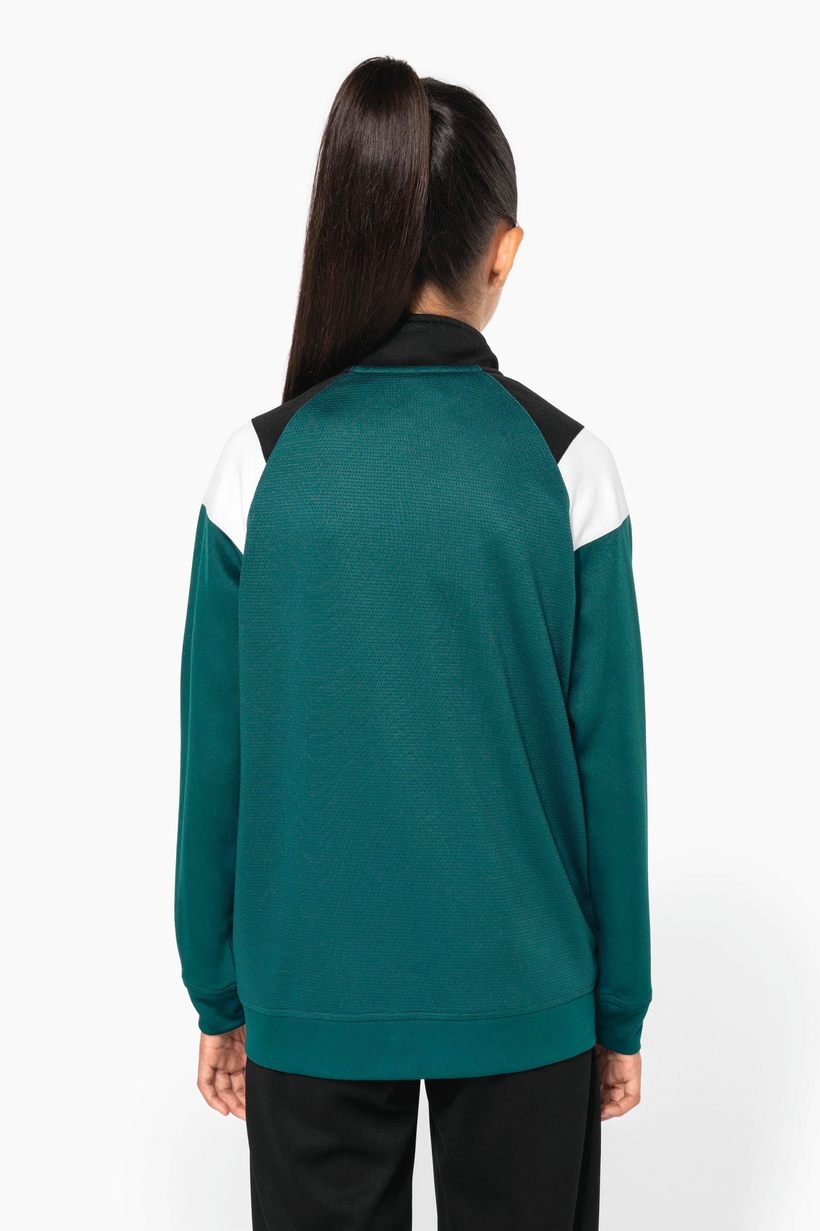 Veste de survêtement zippée enfant en situation