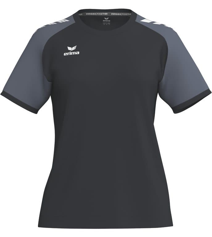 WINGS Jersey Shortsleeve coloris Noir / Gris ardoise