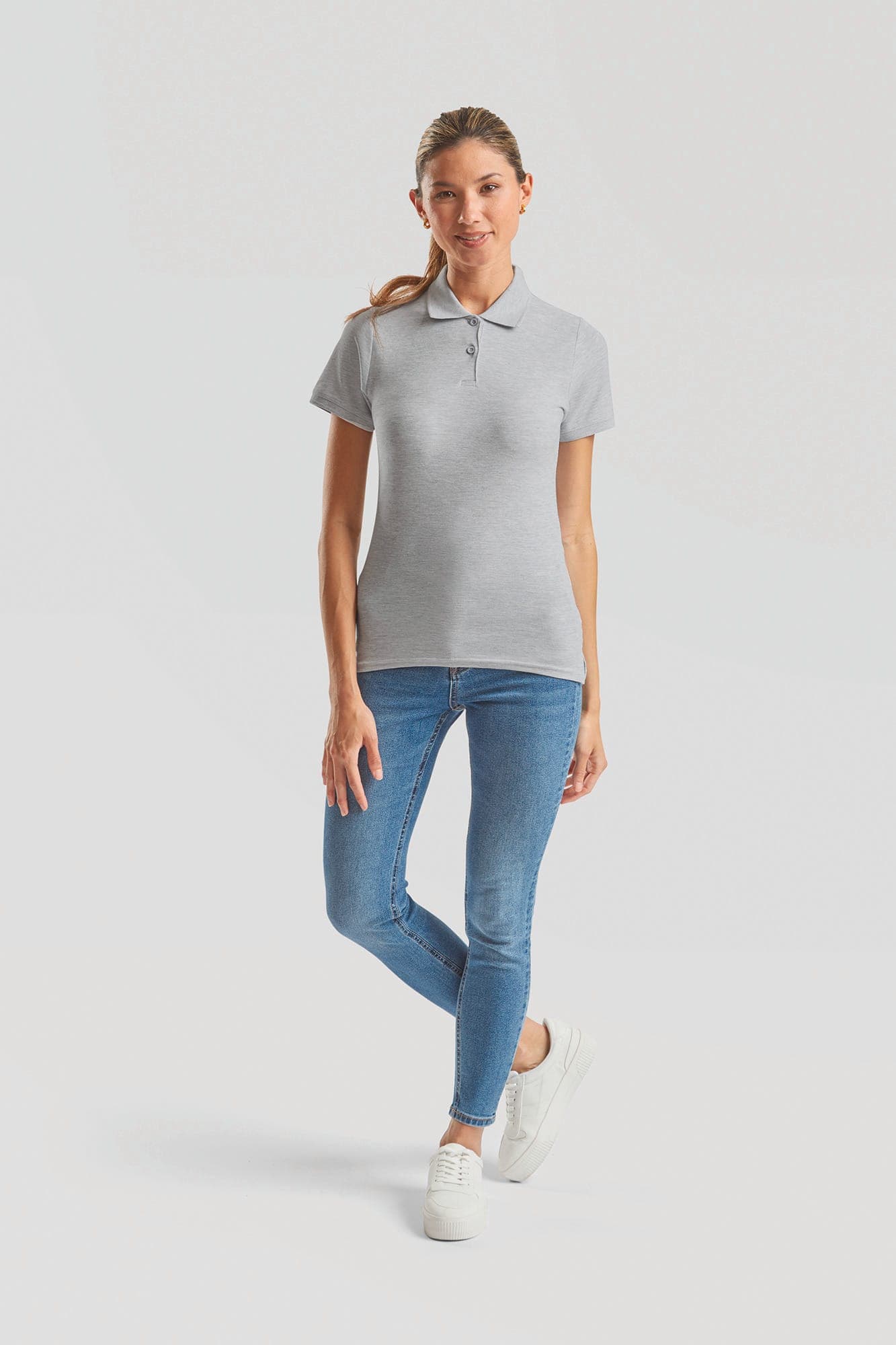 Polo Femme Premium en situation