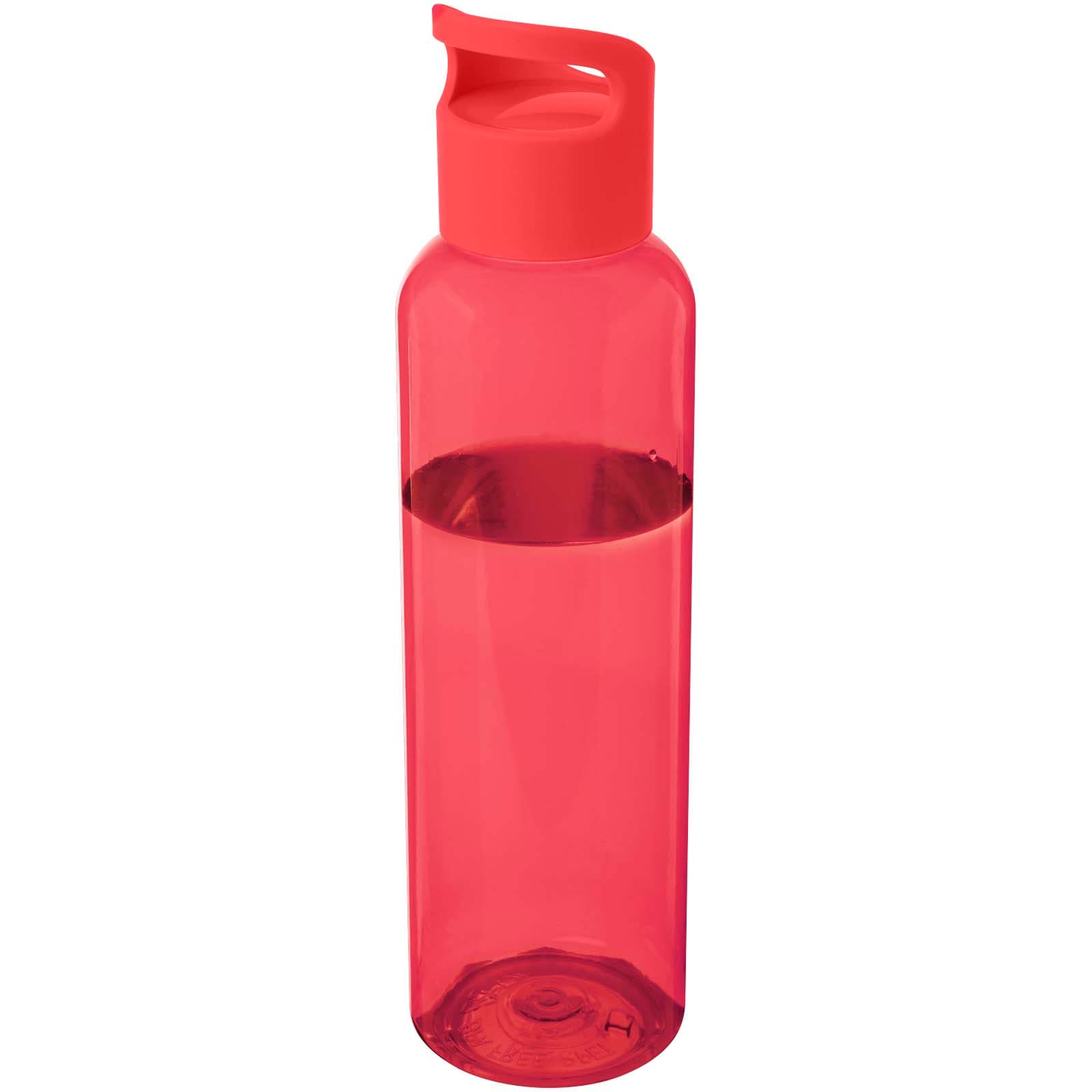 Bouteille d'eau Sky de 650 ml en plastique recyclé coloris Rouge