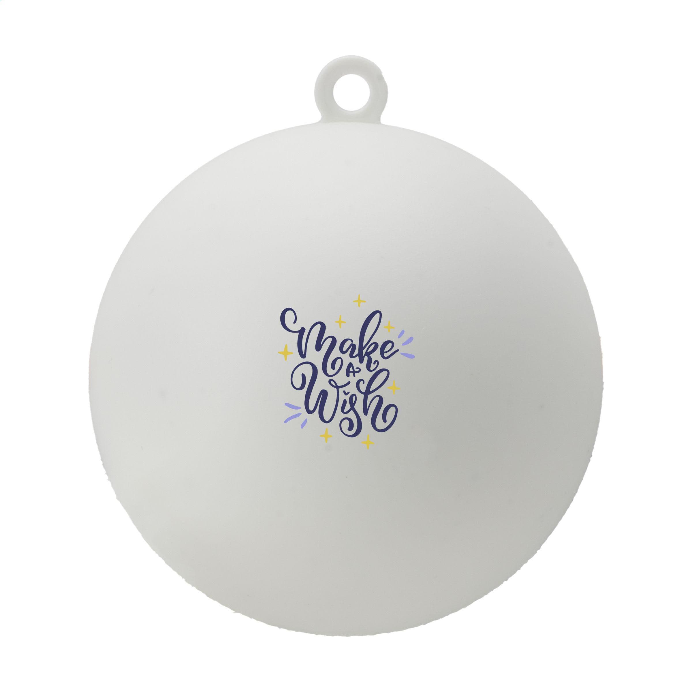 Boule de Noël Ø 7 cm plastique recyclé - fabriqué en Europe