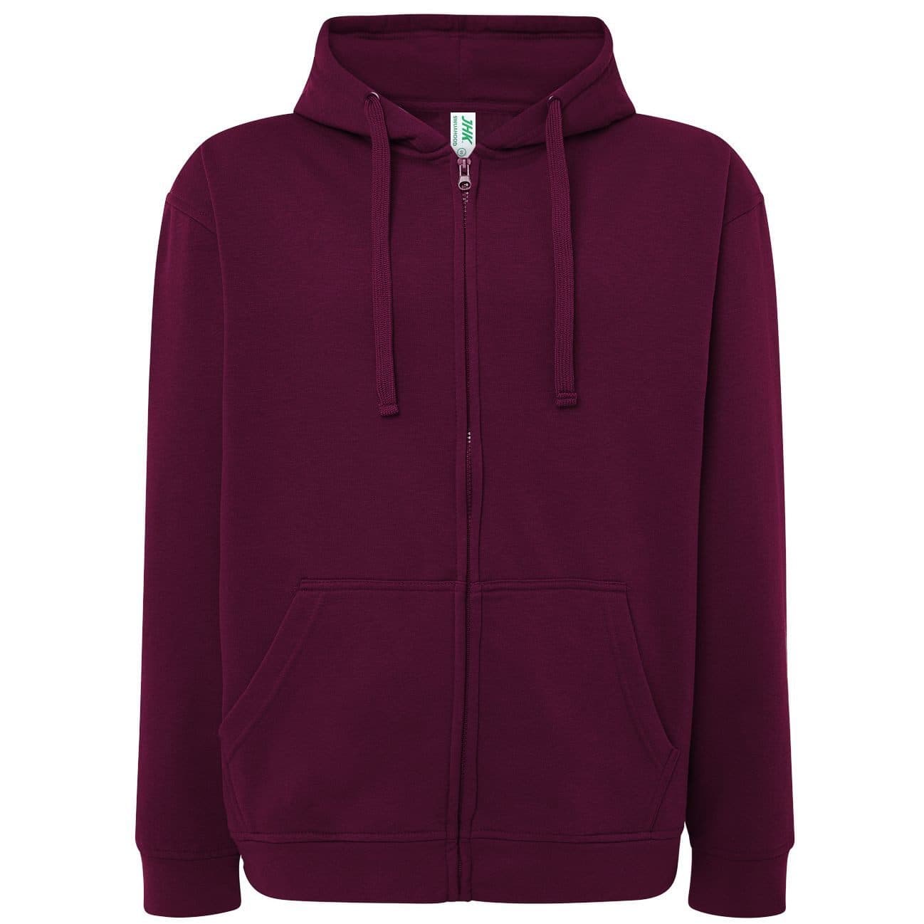 HOODED SWEATSHIRT UNISEX coloris Bordeaux
