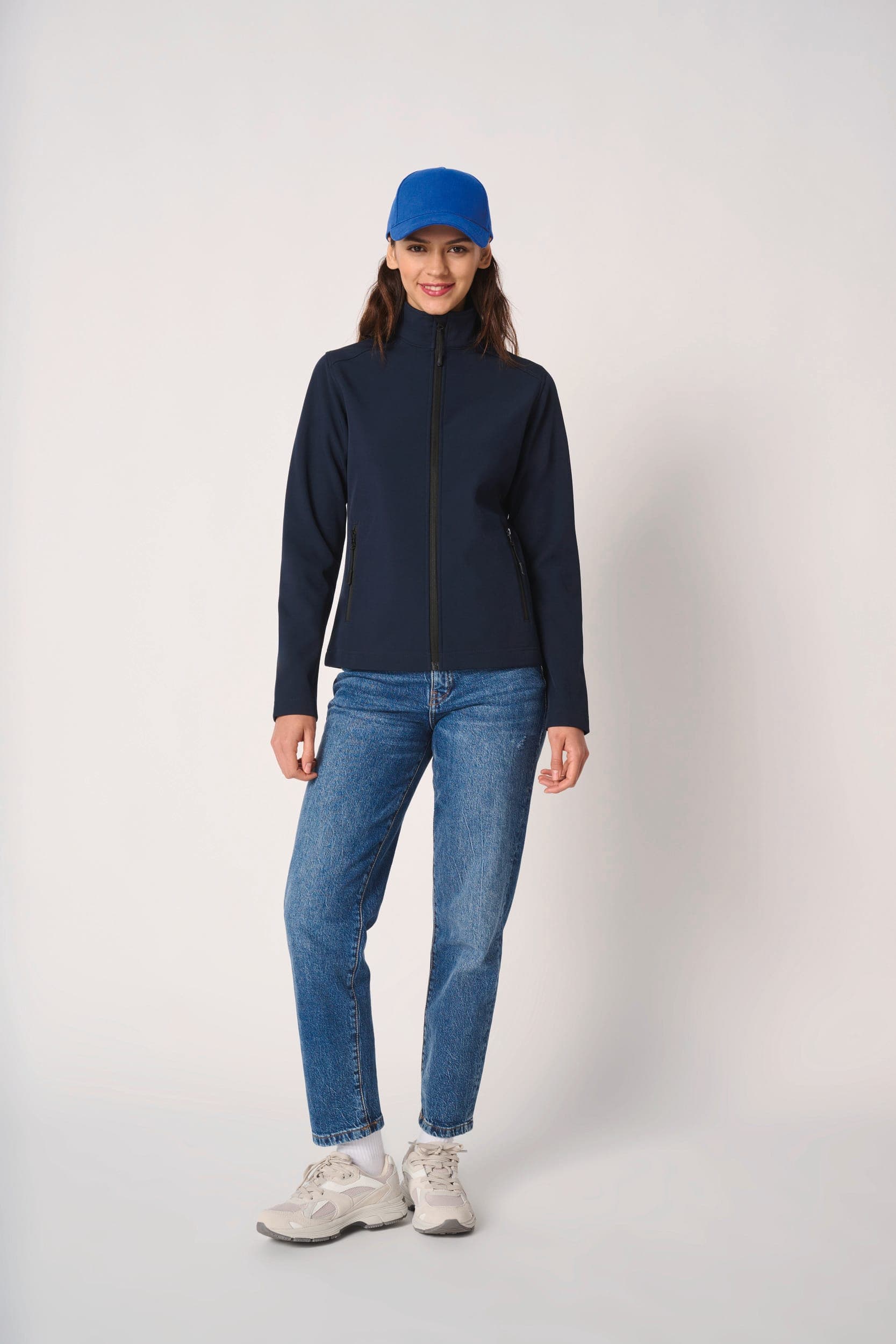 Veste softshell 2 couches femme en situation