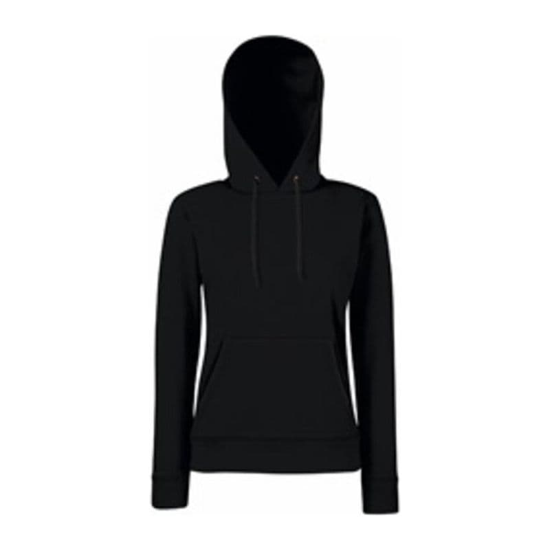 LADIES CLASSIC HOODED SWEAT coloris Noir