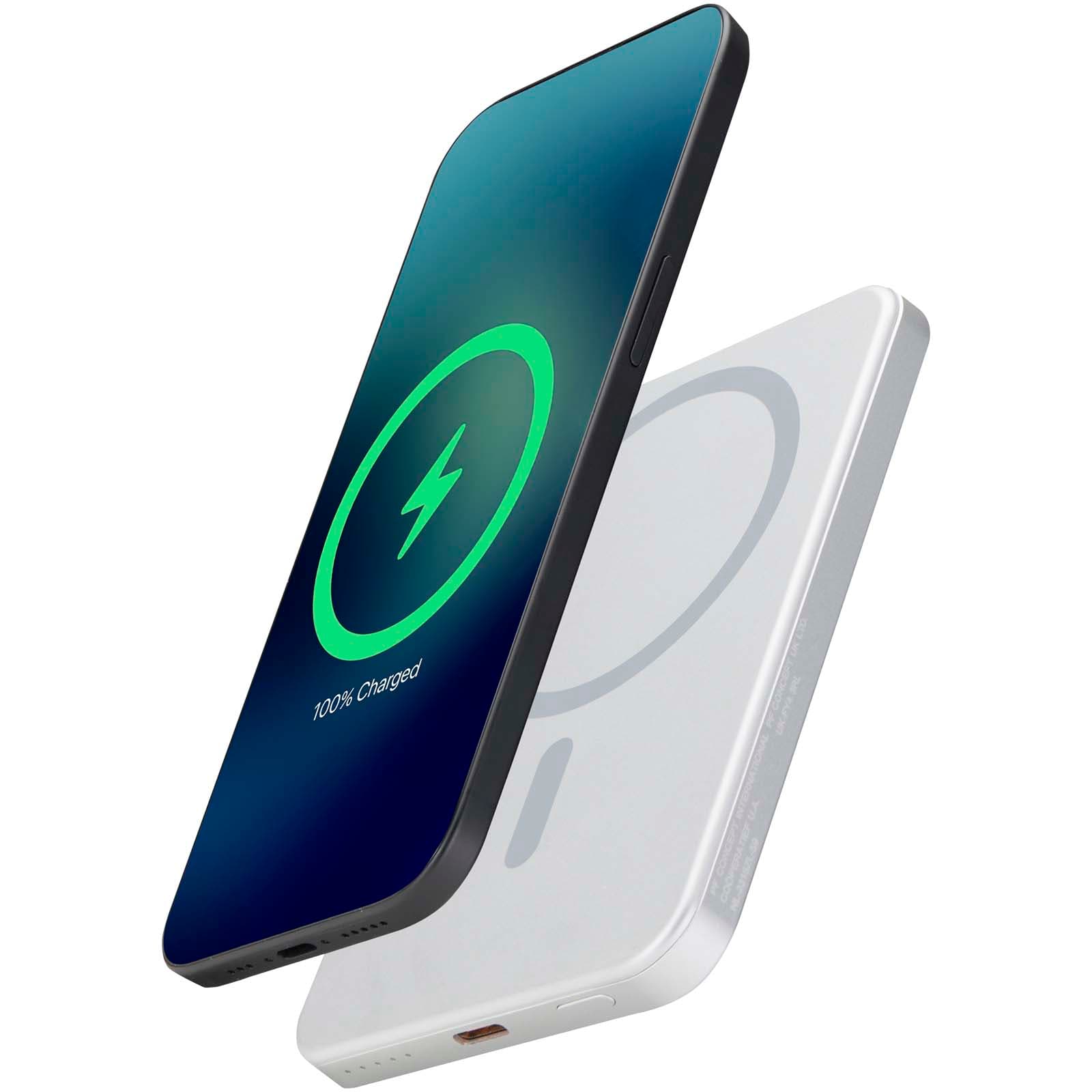 Batterie externe magnétique Avis 5000 mAh en aluminium recyclé RCS