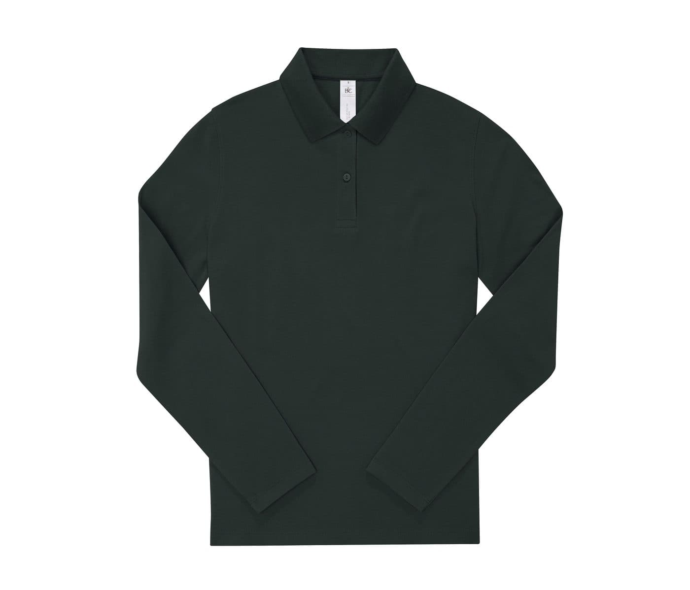 B&C MY POLO 180 LSL/WOMEN coloris Vert forêt foncé