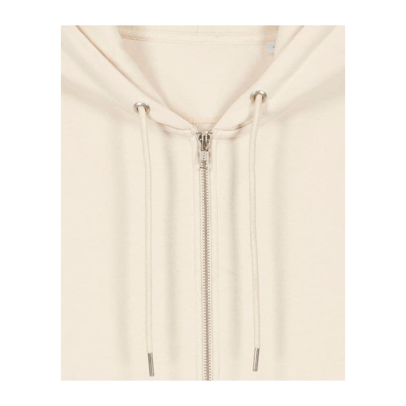Cultivator 2.0 unisex zip-thru hoodie  coloris Naturel brut