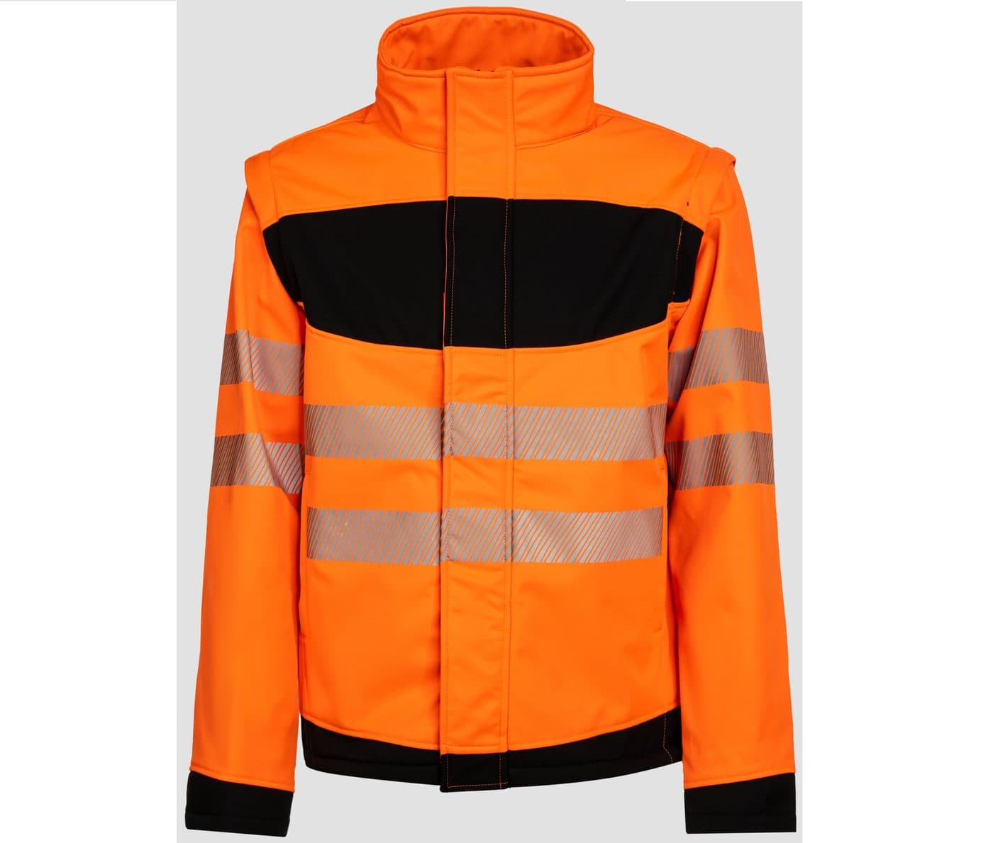 EOS SOFTSHELL JACKET coloris Orange / Noir