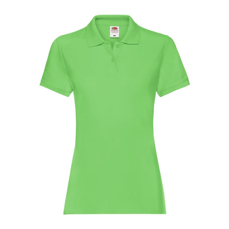 LADIES PREMIUM POLO coloris Vert citron
