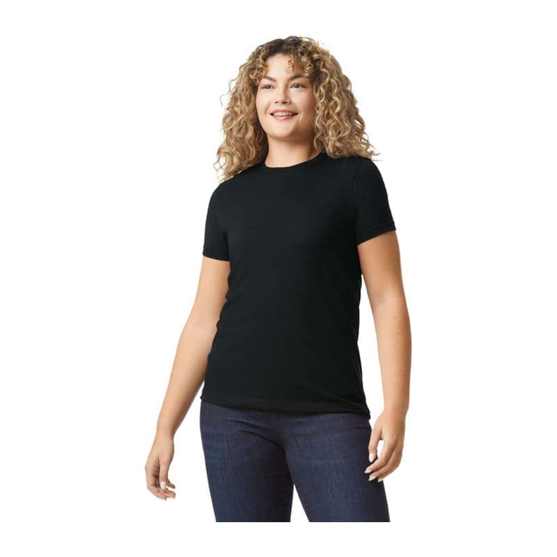 Softstyle® Cvc Women'S T-Shirt coloris Noir