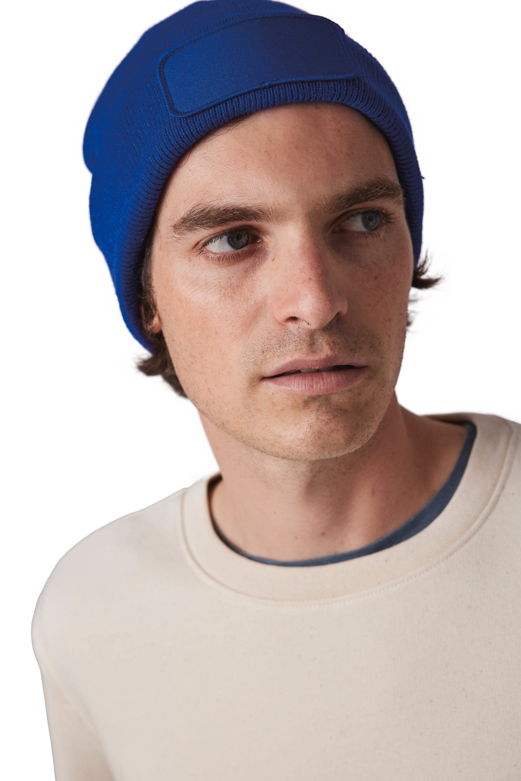 Bonnet avec patch et doublure Thinsulate™ en situation