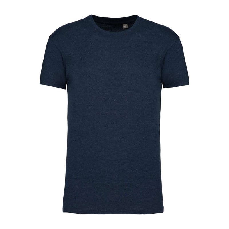 Bio150Ic Men'S Round Neck T-Shirt coloris Bleu marine chiné