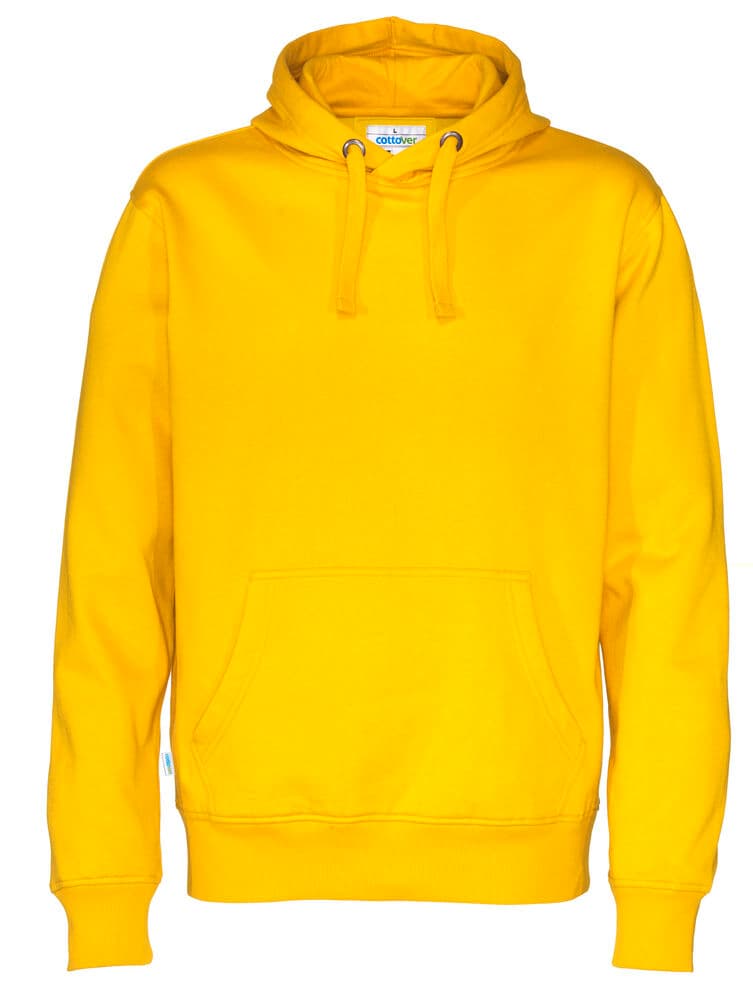 HOODIE HOMME - CERTIFIÉ GOTS coloris Jaune