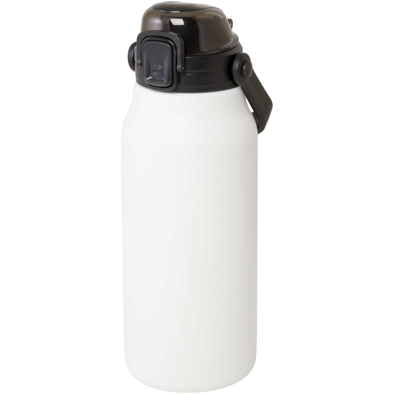Bouteille isotherme sous vide Giganto de 1 600 ml en cuivre et acier inoxydable recyclé certifié RCS coloris Blanc