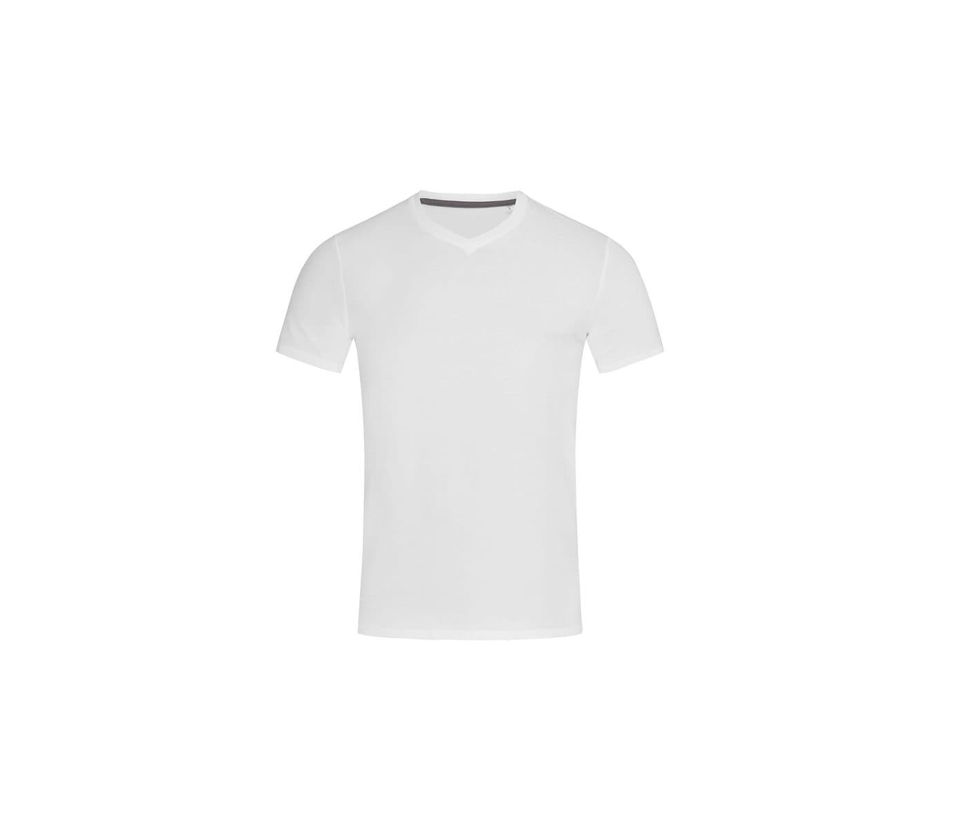 STRETCH-T V-NECK coloris Blanc