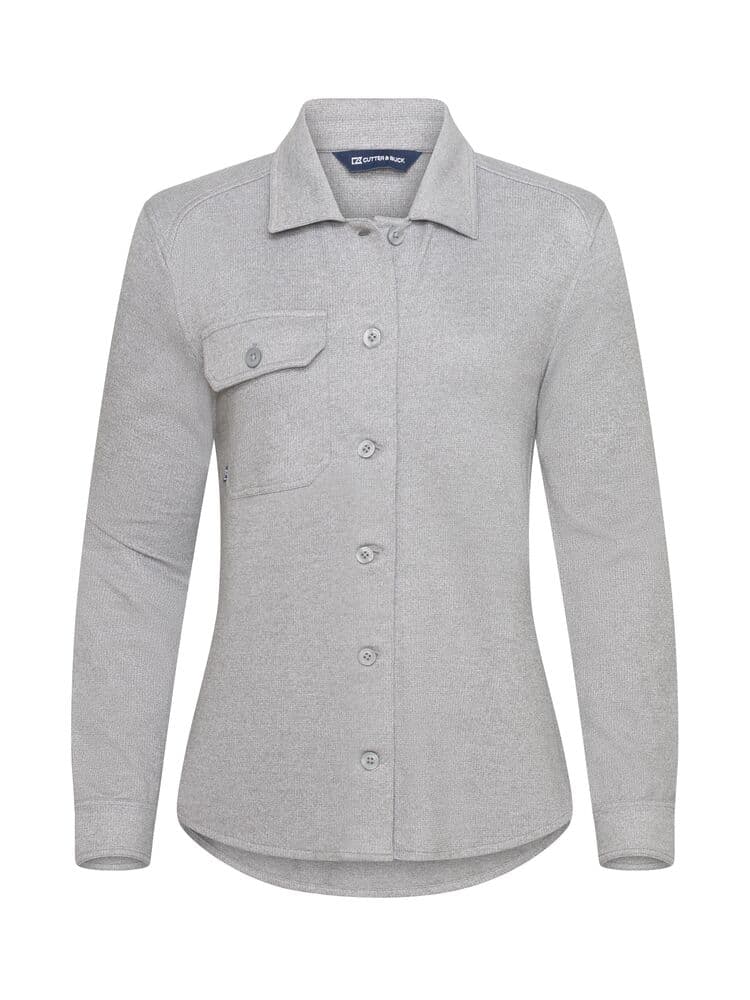 Polo loisir Cutter & Buck Advantage femme coloris Gris chiné