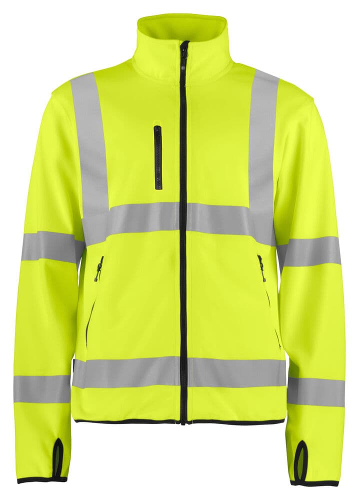 6105 SOFTSHELL LÉGER SIGNALISATION EN ISO 20471 CLASSE 3