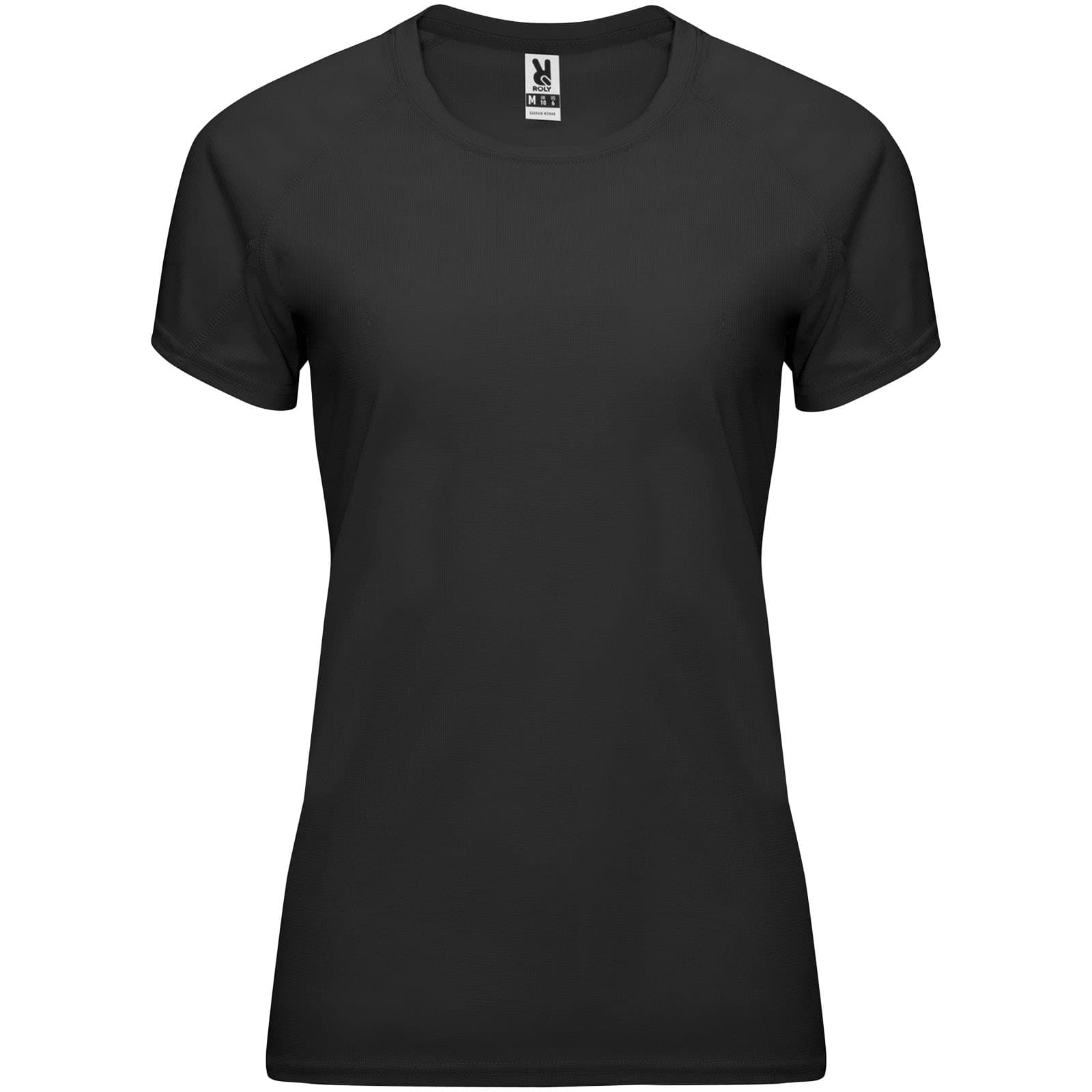 T-shirt de sport de 135 g/m² Bahrain à manches courtes pour femme coloris Noir