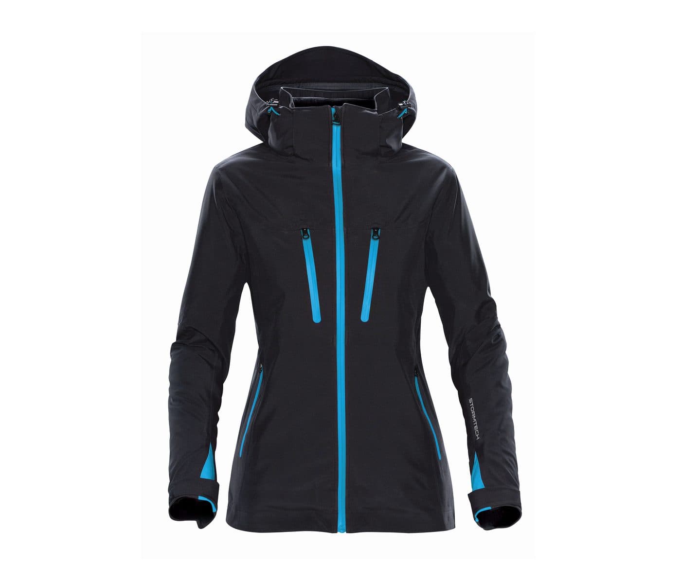WOMEN'S MATRIX SYSTEM JACKET coloris Noir / Bleu électrique