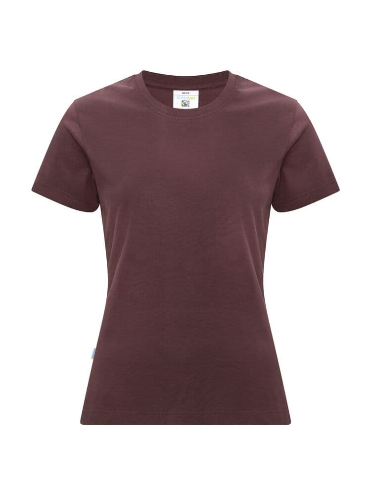 T-SHIRT FEMME - CERTIFIÉ GOTS coloris 0