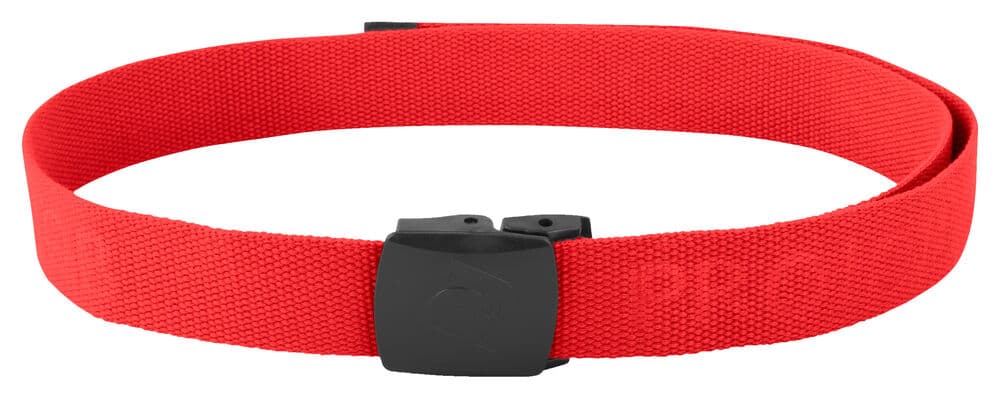 9060 CEINTURE À BOUCLE PLASTIQUE coloris Rouge