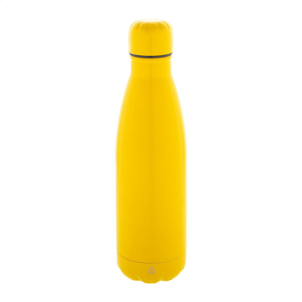 Bouteille en acier inoxydable recyclé coloris Jaune
