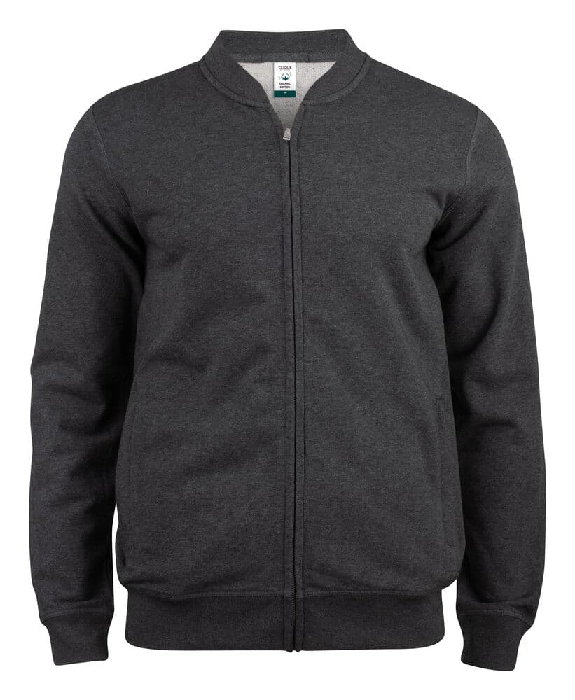 Clique Premium OC Cardigan coloris Anthracite chiné