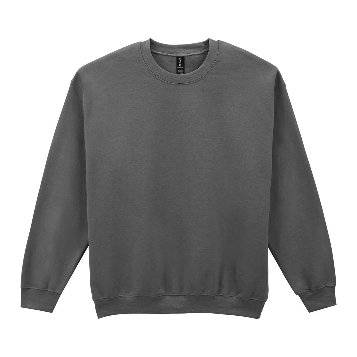sweat-shirt à col ras du cou coloris Gris foncé