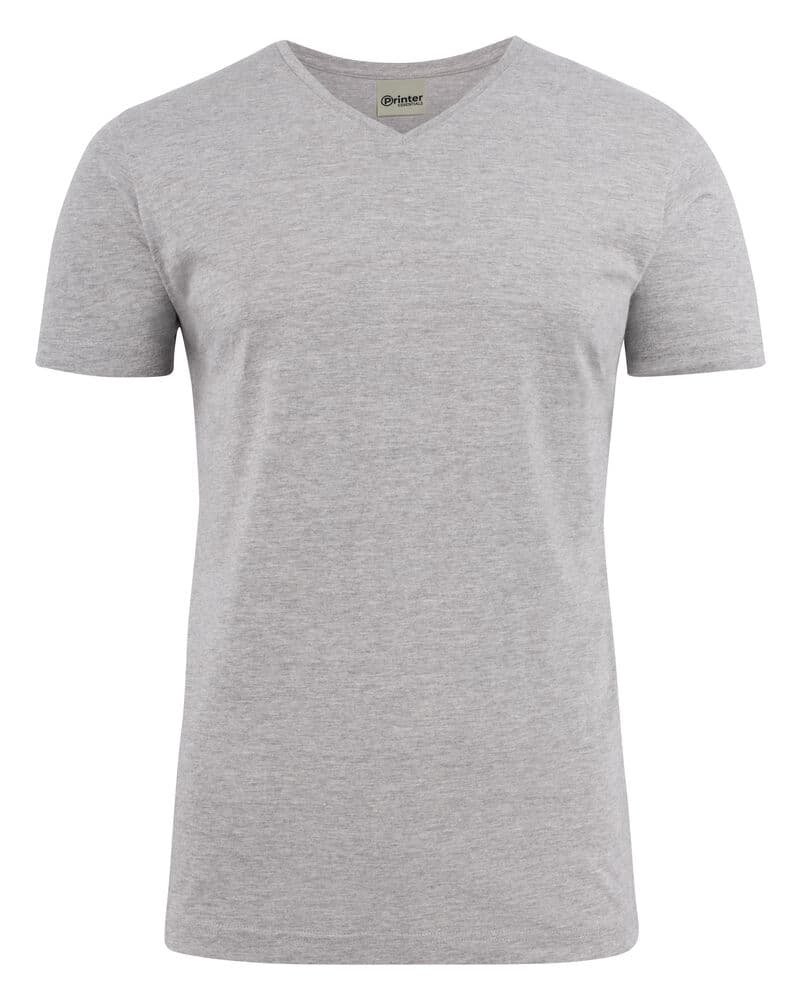 Heavy T-Shirt Col V Hommes