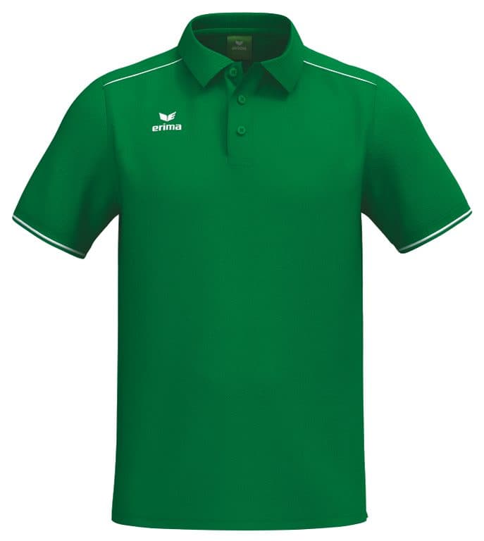 CMPT Poloshirt coloris Émeraude / Blanc