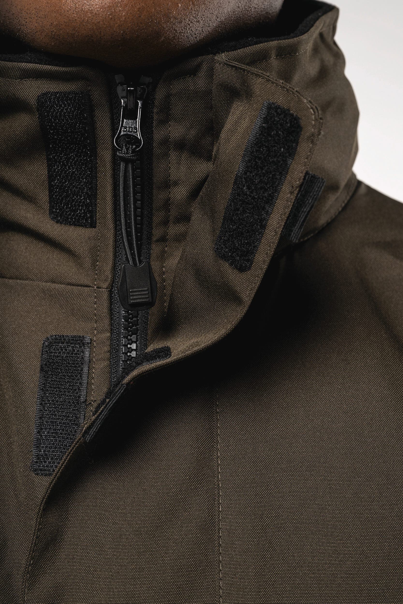 Parka doublure matelassée en situation