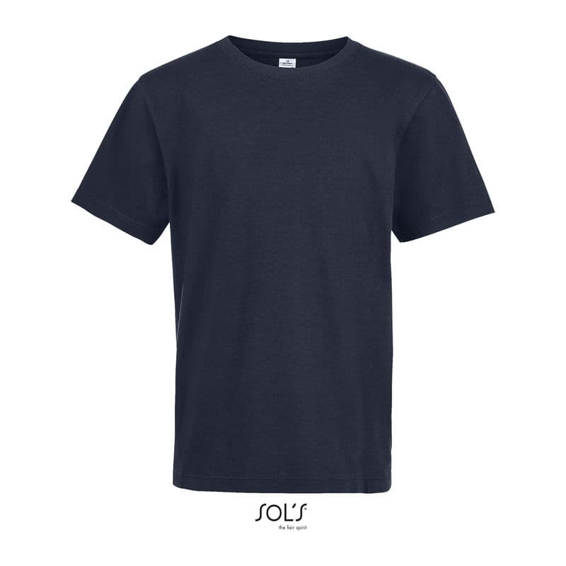 SOL'S REGENT KIDS - ROUND NECK T-SHIRT coloris Bleu marine