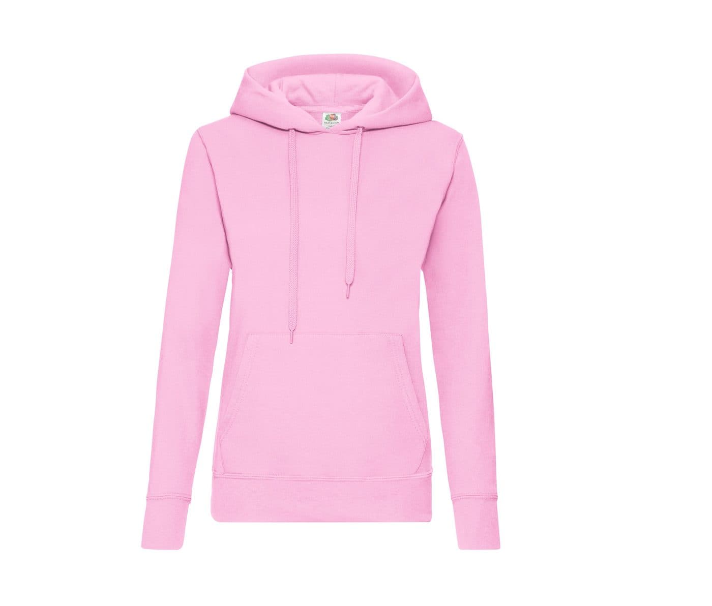 LADIES CLASSIC HOODED SWEAT coloris Rose clair