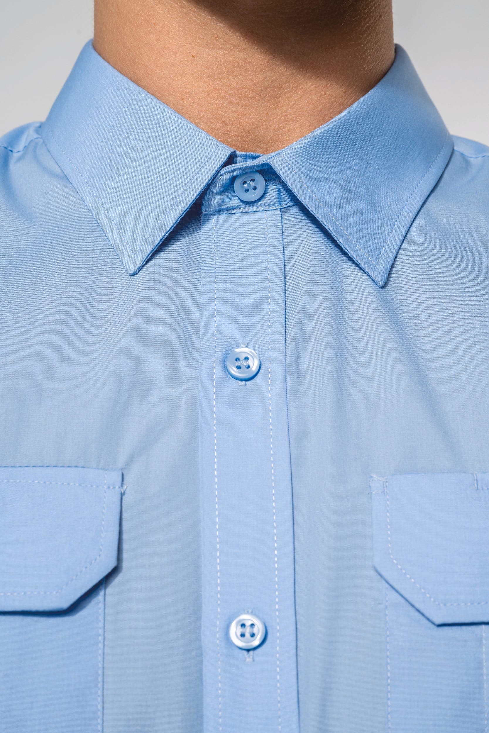 Chemise pilote manches longues homme en situation