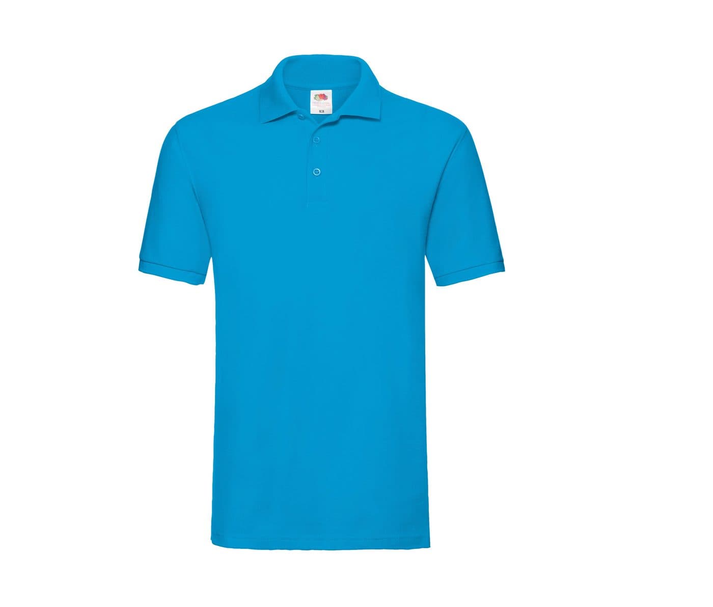 PREMIUM POLO coloris Bleu azur