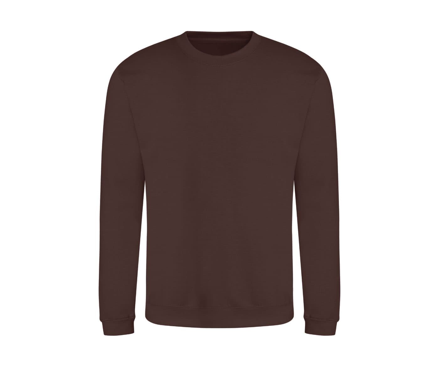 AWDIS SWEAT coloris Chocolat caramel Brownie