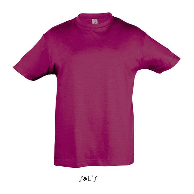 SOL'S REGENT KIDS - ROUND NECK T-SHIRT coloris Fuchsia