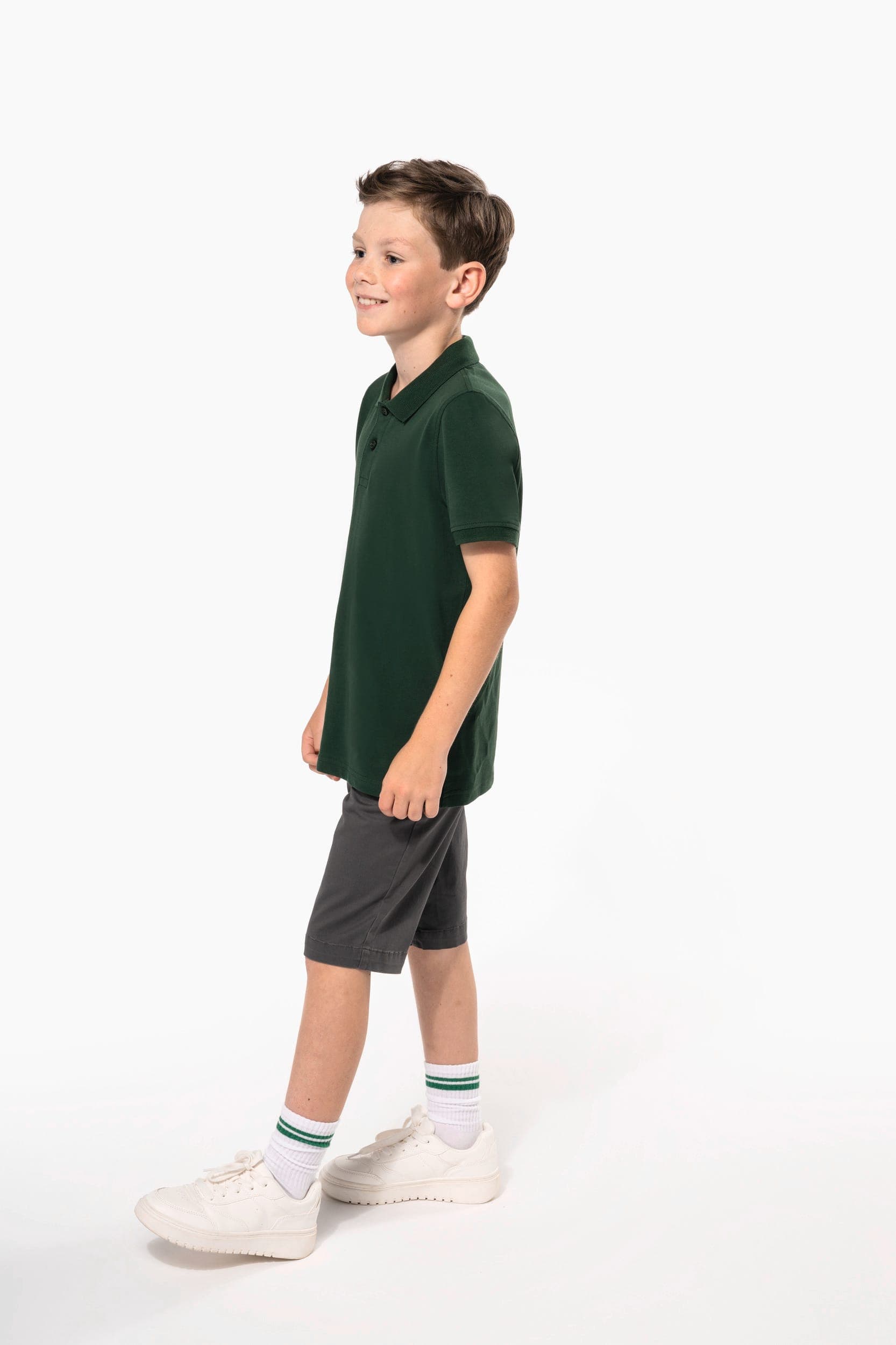 Polo manches courtes enfant en situation