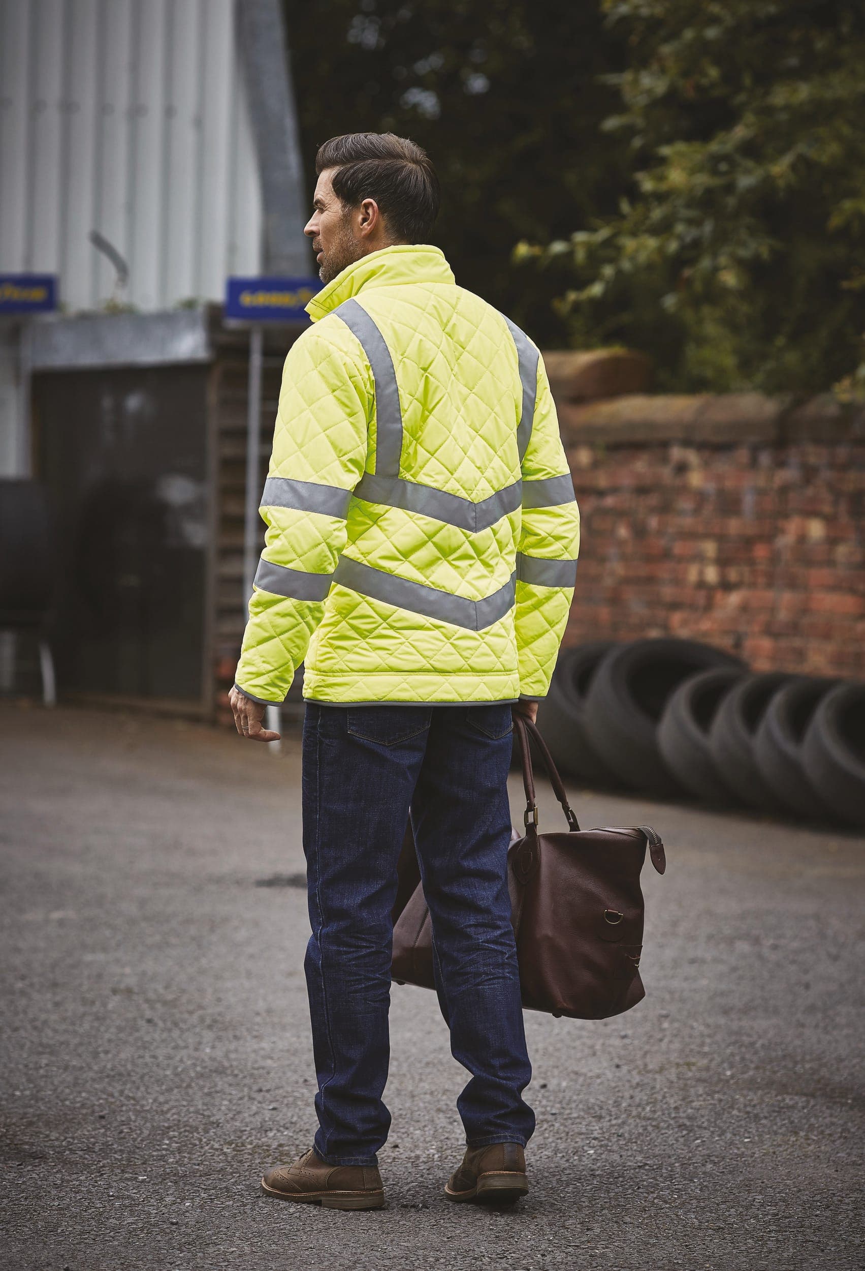 Veste haute visibilité "Kensington" en situation