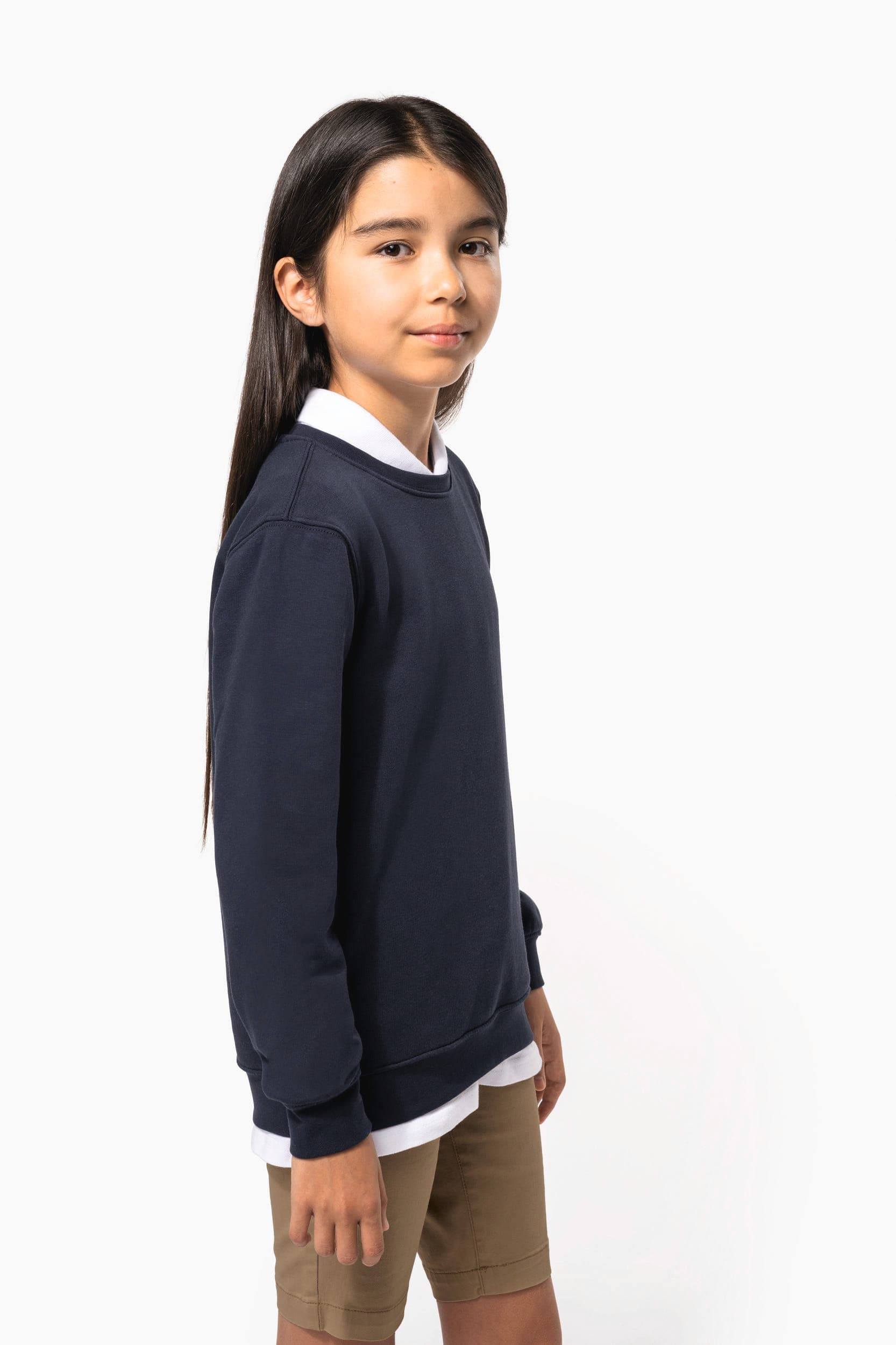 Sweat-shirt col rond enfant en situation